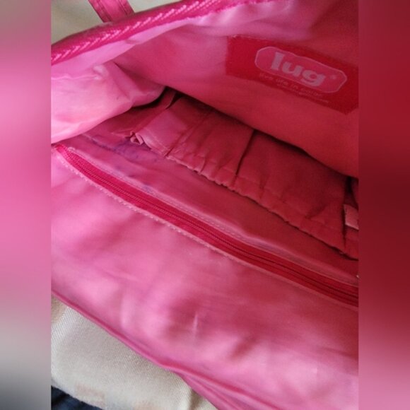 Lug Pink Polka Dot Crossbody Bag - Picture 7 of 11